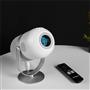 Everest PJ09 Beyaz Mini Taşı 1280-720P 4500 Lüm 150 ANSIL Android 9.0 Ekran Yansıtma HD Projeksiyon