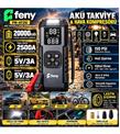 Feny FN-AT20 20.000 Mah 5v-3a Akü Takviye Ve Hava Kompresörü (Lastik Şişirme- Powerbank) Çantalı Akü ve Akü Şarj Cihazları