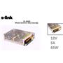 S-link SL-KA65 12V 5A 65W Metal Kamera Güç Kaynağı