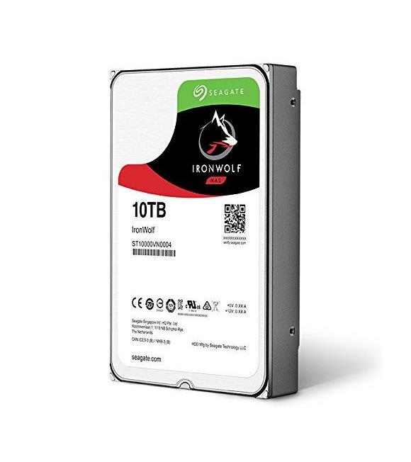 Seagate 10TB Ironwolf ST10000VN0008 3.5" 256MB 7200 Rpm Nas Disk Harddisk
