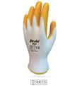 Beybi Nitril Poly PN7 10 Beden Beyaz Sarı Eldiven 12li Paket