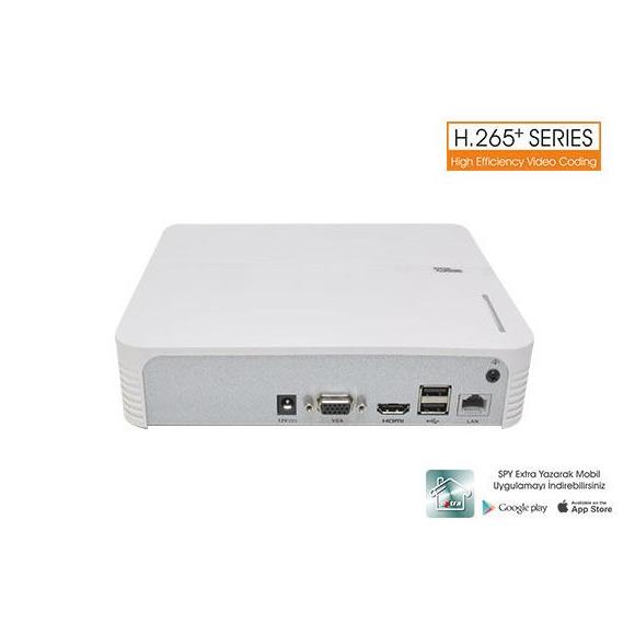 Hikvision DS-7104NI-Q1-4P 4 Kanal 4 Port Poe Nvr Kayıt Cihazı