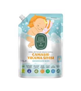 Eyüp Sabri Tuncer Doğal Zeytinyağı 1,5lt İçerikli Bebek Çamaşır Yıkama Sıvısı