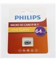 Philips 64GB A1 V30 MicroSDXC Hafıza Kartı (Adaptörsüz) Hafıza Kartları