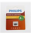 Philips 8GB MicroSD Hafıza Kartı (Adaptörsüz) Hafıza Kartları