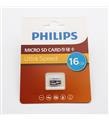 Philips 16GB MicroSD Hafıza Kartı (Adaptörsüz) Hafıza Kartları