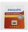 Philips 32GB A1 V30 MicroSDHC Hafıza Kartı (Adaptörsüz) Hafıza Kartları