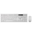 Everest KM-6121 Beyaz Kablosuz Q Slim Klavye + Mouse Set
