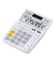 Casio MJ-12VC-WE İşlem Kontrollü 12 Hane Beyaz Masa Üstü Hesap Makinesi