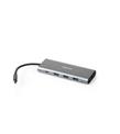 Dark USB 3.1 Type C 9 in 1 Ethernet - HDMI - TF SD Kart Okuyucu - USB 3.0 - Çevirici HUB