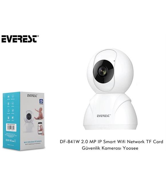 Everest Pembe DF-841W 2.0 MP IP Smart Wifi Network TF Card Güvenlik Kamerası Yoosee