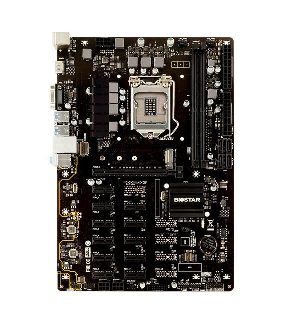 Biostar TB360-BTC PRO 2.0 6x 8.9.Nesil LGA 1151 DDR4 2666 M.2 12li Ekran Girişi HDMI Mining Anakart