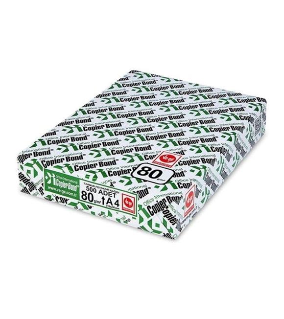 Ve-Ge Copier Bond A4 Fotokopi Kağıdı 80g 500lü 5 Paket Fotokopi Kağıtları