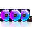 Power Boost Rainbow 3xRGB Fan, 1xFan Control, 1xRe