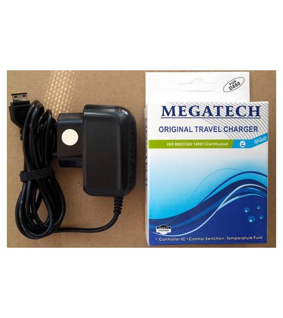 Megatech MT-302 d880 Travel Şarj Aleti Bilgisayar Kabloları
