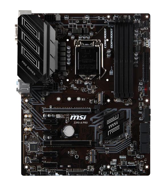 Msı Z390-A PRO Intel Z390 Soket 1151 DDR4 4400(OC) M.2 Anakart_1