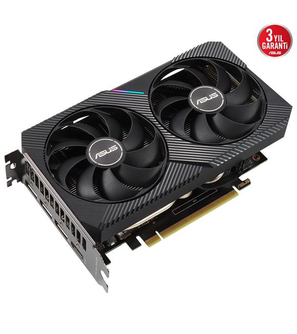 Asus GeForce RTX3060 DUAL 12GB GDDR6 192 Bit DUAL-RTX3060-12G Ekran Kartı