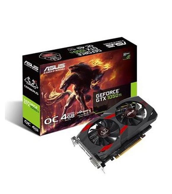 Asus Cerberus-GTX1050TI-O4G 4Gb Gddr5 128-bit 7008 MHz 7680x4320 Dvi-Hdmi-Dp Ekran Kartı