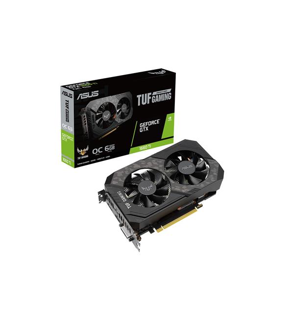 Asus TUF GAMING GeForce GTX1660Ti EVO OC 6GB GDDR6 192 Bit TUF-GTX1660TI-T6G-EVO-GAMING Ekran Kartı
