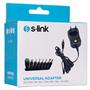S-link SL-128C 3V-4,5V-5V-6V-7,5V-9V-12V 1A 12W (5.5-2.1) 8 Uçlu Adaptör