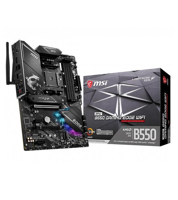 Msi Mpg B550 Gaming Edge Wifi Amd B550 Soket Am4 Ddr4 5100(Oc) M.2 Anakart
