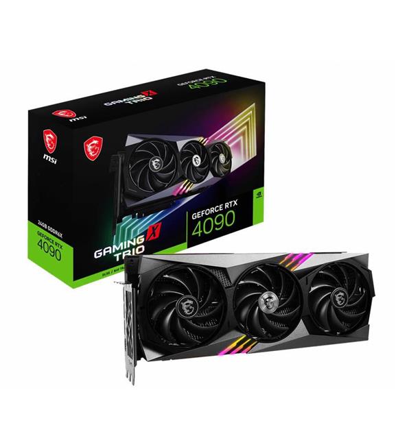 Msı GeForce RTX4090 GAMING X TRIO 24G 24GB GDDR6X 384 Bit DLSS 3 Ekran Kartı