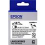 Epson LK-4YBA5 Sarı Üzeri Siyah Makaron (3-5,7 mm çap) 2,5Metre