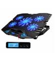 Frisby FNC-5232ST RGB GS5 Notebook Soğutucu (5xFan) LCD Kontrol Pane Metal Izgara 2 x USB Port