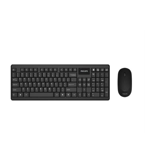 Philips SPT6314-62 C314 Siyah (Wireless Convenience )Kablosuz 1200dpi Q Standart Klavye + Mouse Set