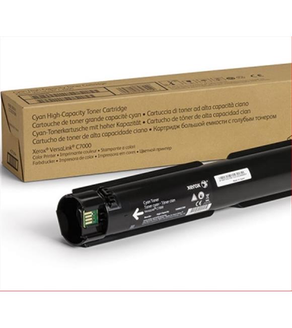 Xerox 106R03768 Versalink C7000 Yüksek Kapasite Cyan Mavi Toner 8.000 Sayfa