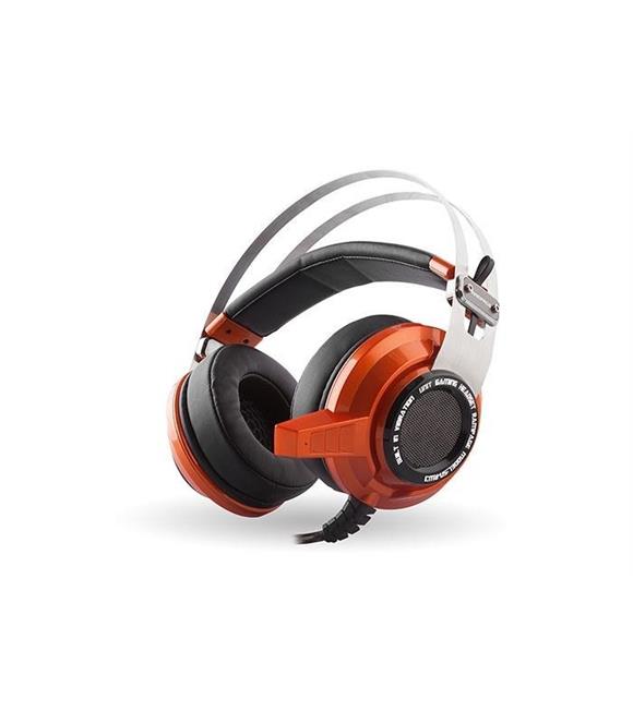 Snopy SN-RW3 Turuncu Gaming Baş Üstü Usb 7.1 Titreşimli Kulaklık