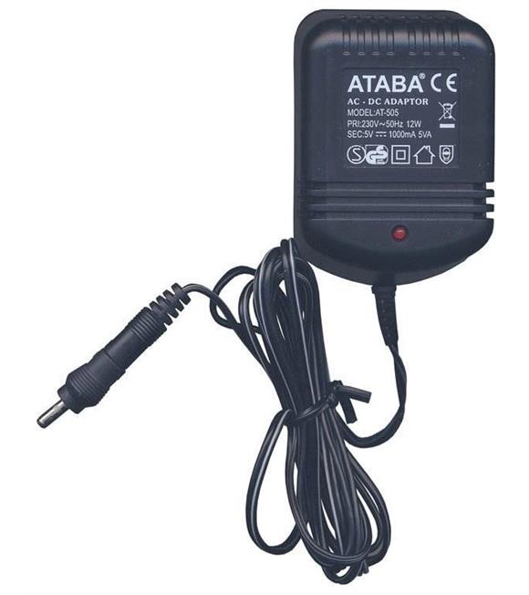 Ataba AT-505 12W, 5V 1000MAH AC-DC Adaptör  Değişken Polarite