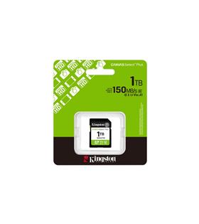 Kingston SDS3-1TB 1TB SDXC Canvas Select Plus Gen3 150MB-s C10 UHS-I U3 V30 Hafıza Kartı