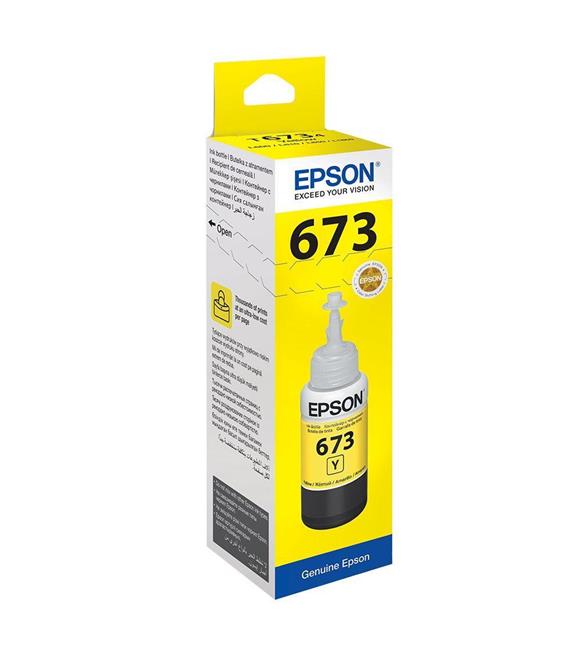 Epson T6734 Yellow Sarı Şişe Mürekkep T67344A