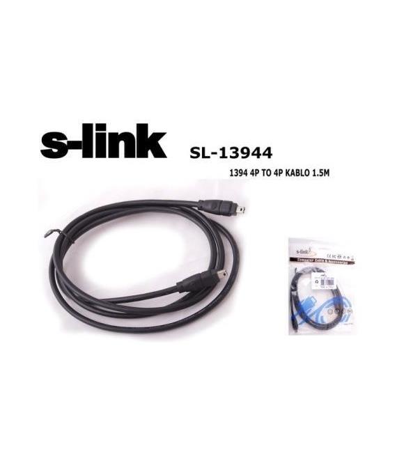 S-link SL-13944 1.8mt 4-4 Fırewıre Kablosu