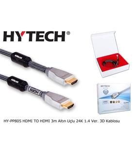 Hytech HY-PP805 3mt Hdmi-m-hdmi-m 1.4 Versiyon 24k 3d Gold Kablo