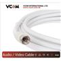 Vcom CV612 3mt Analog Tv To RG6 Uydu Kablo