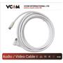 Vcom CV612 5mt Analog Tv To RG6 Uydu Kablo