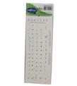 Addison 300165 Türkçe q Beyaz Klavye Stıker