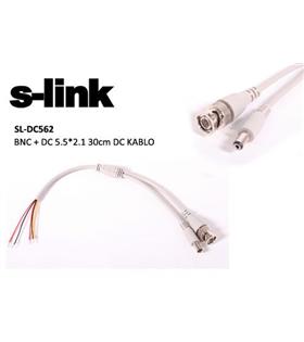S-link SL-DC562 bnc+dc 5.5-2.1 0.30cm dc 10 paket
