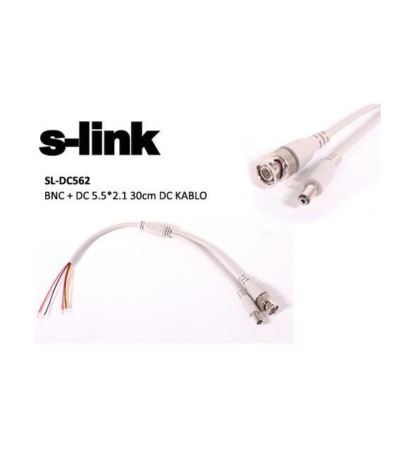 S-link SL-DC562 bnc+dc 5.5-2.1 0.30cm dc 10 paket