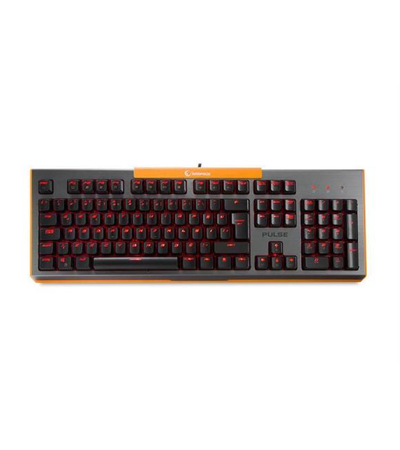Everest Rampage KB-R15 Pulse Siyah Turuncu Mavi Mekanik Tuşlu Oyuncu Klavyesi