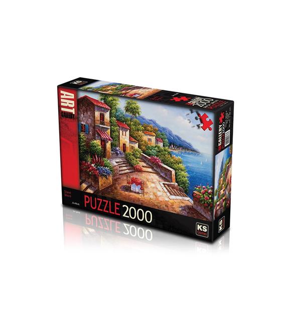 KS Games 2000 Parça Puzzle Silent Shore 96x68cm 11347