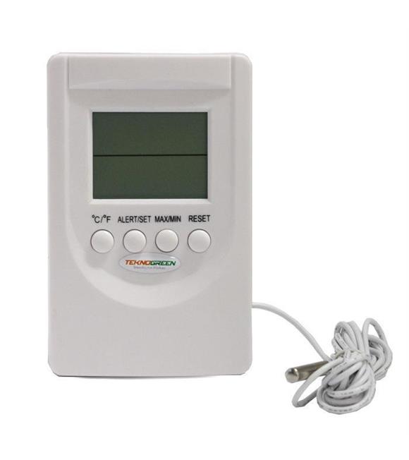 Teknogreen TM-201 alarmlı dijital termometre