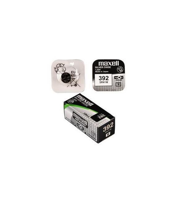 Maxell 392 SR41W Silver Oxide 1.55V Saat Pili 10lu Paket