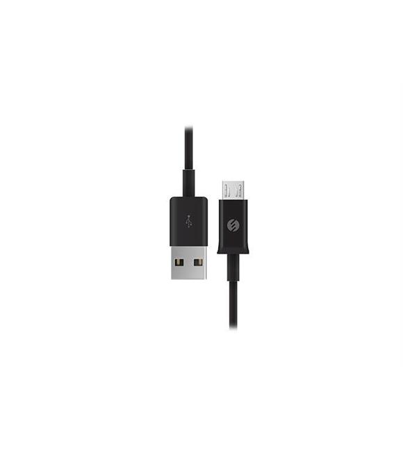 S-link SMG-140 1.3a Micro Usb siyah Data+Şarj Kablosu