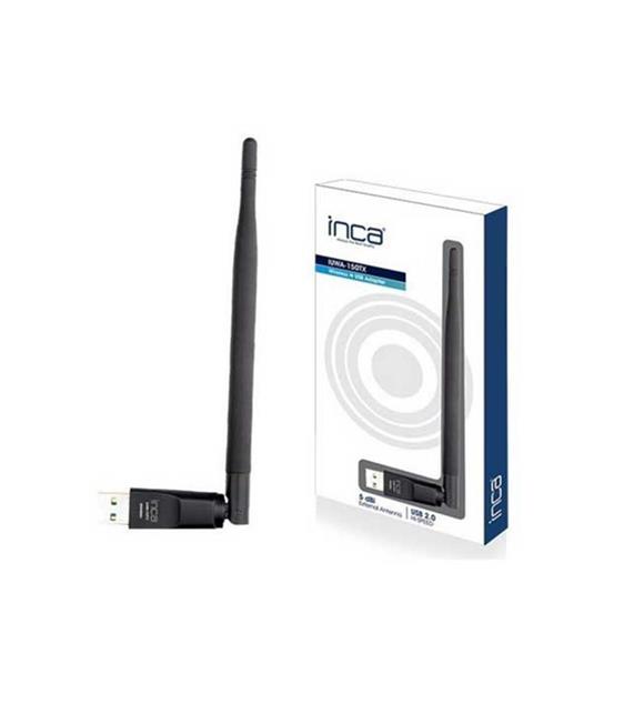 Inca IUWA-150tx 150mbps 5DBİ Anten Mini Wireless Adaptör