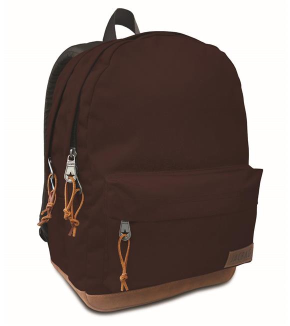 Jacbag JAC-56 Campus Jac Çift Bölme D.Taban Bordo Sırt Çantası