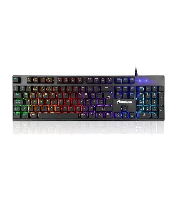 GameBooster G76K Attack Rainbow Aydınlatmalı Semi-Mechanical Usb Oyun Klavyesi (GB-G76K)