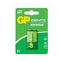 GP Greencel 9V Çinko Pil Tekli Paket GP1604G-2U1